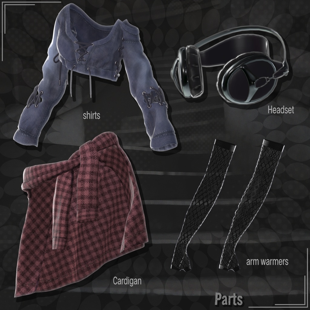 🎉EVENT SALE 50%🎉【15対応】 Urban Trekker(アーバントレッカー) 【VRChat想定】