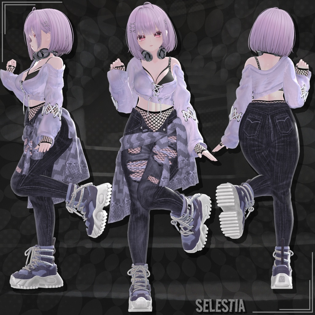 🎉EVENT SALE 50%🎉【15対応】 Urban Trekker(アーバントレッカー) 【VRChat想定】