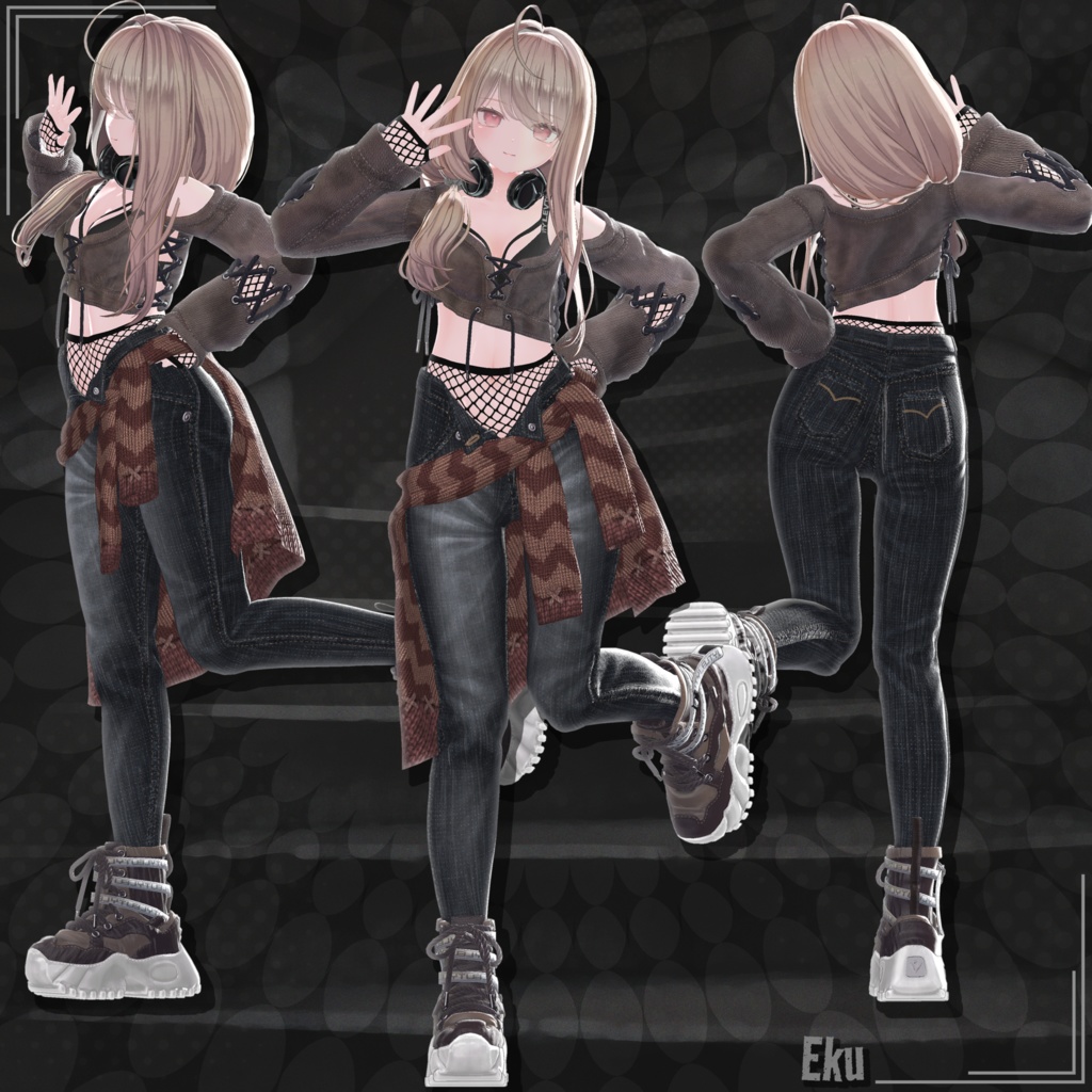 ✨Golden Week SALE✨{50%}【20対応】 Urban Trekker(アーバントレッカー) 【VRChat想定】