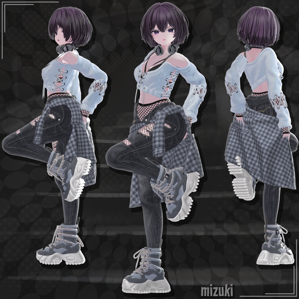 🎉EVENT SALE 50%🎉【15対応】 Urban Trekker(アーバントレッカー) 【VRChat想定】