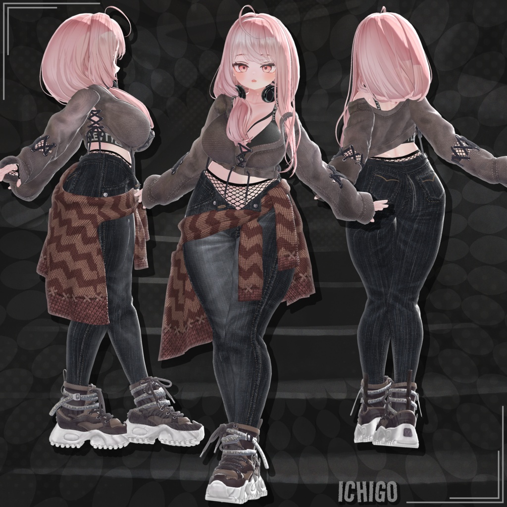 🎉EVENT SALE 50%🎉【15対応】 Urban Trekker(アーバントレッカー) 【VRChat想定】