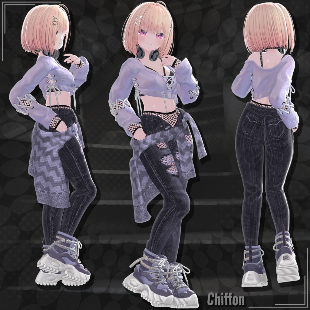 ✨Golden Week SALE✨{50%}【20対応】 Urban Trekker(アーバントレッカー) 【VRChat想定】