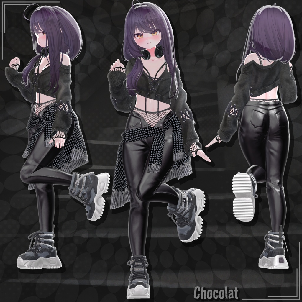 🎉EVENT SALE 50%🎉【15対応】 Urban Trekker(アーバントレッカー) 【VRChat想定】