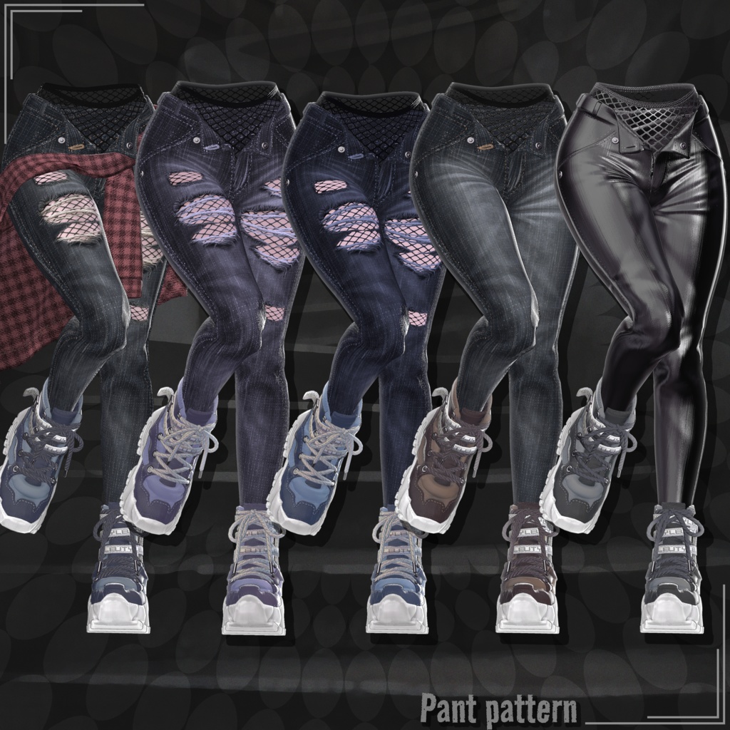 🎉EVENT SALE 50%🎉【15対応】 Urban Trekker(アーバントレッカー) 【VRChat想定】