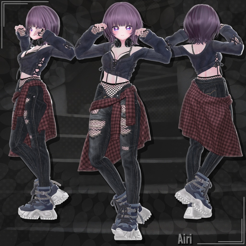 🎉EVENT SALE 50%🎉【15対応】 Urban Trekker(アーバントレッカー) 【VRChat想定】