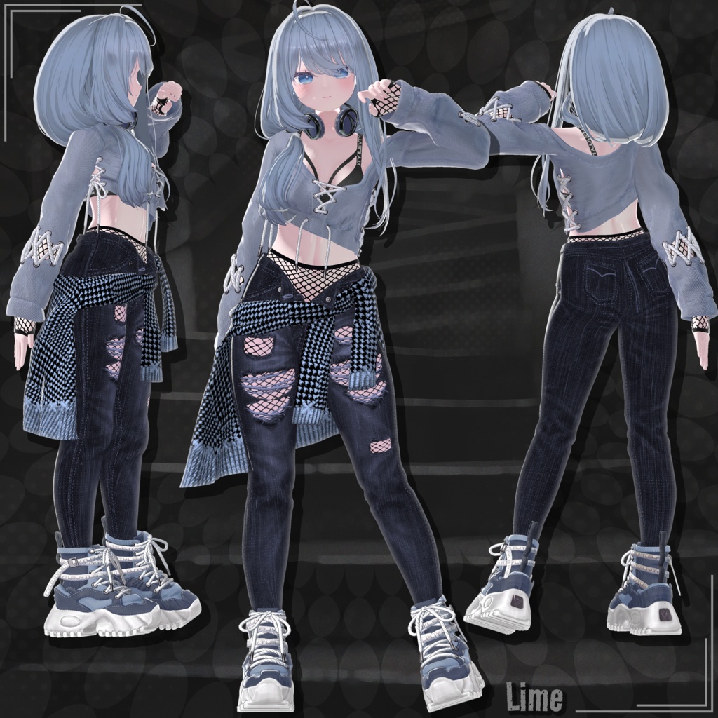 🎉EVENT SALE 50%🎉【15対応】 Urban Trekker(アーバントレッカー) 【VRChat想定】