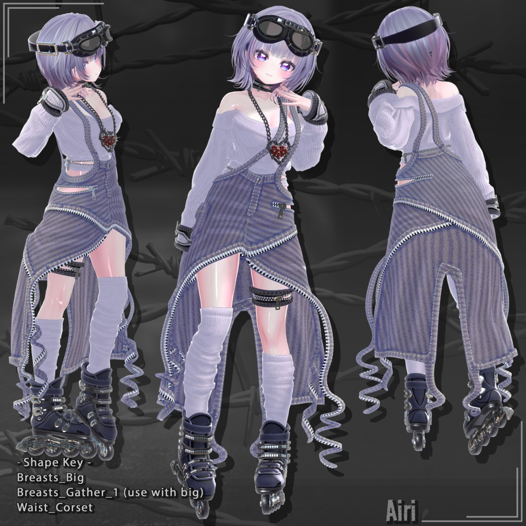 ✨Golden Week SALE✨50%【22対応】 Guilty Heart Street (ギルティハート・ストリート) 【VRChat想定】