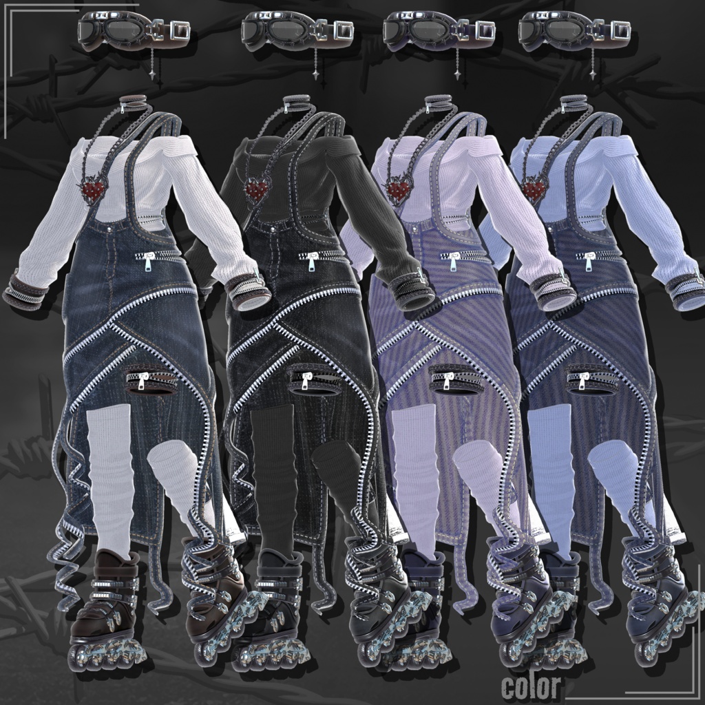 【22対応】 Guilty Heart Street (ギルティハート・ストリート) 【VRChat想定】