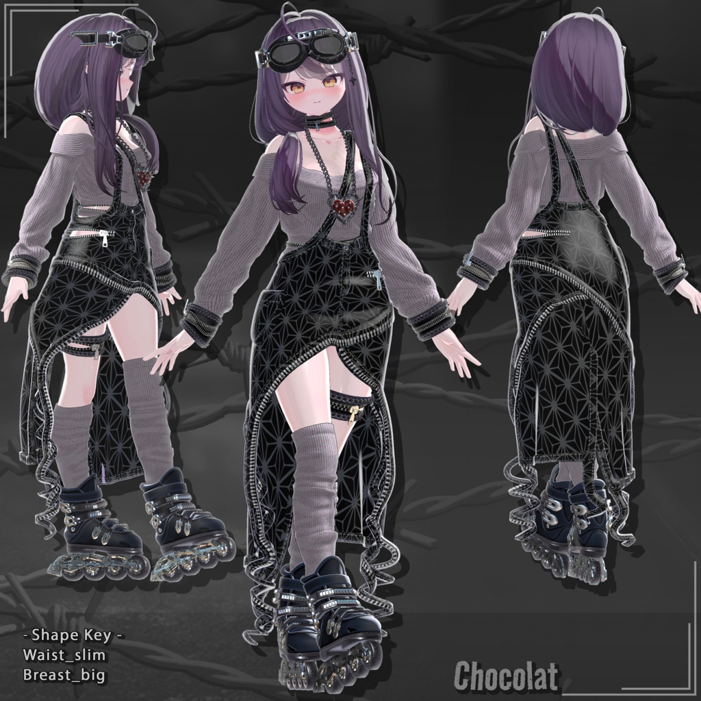 【22対応】 Guilty Heart Street (ギルティハート・ストリート) 【VRChat想定】