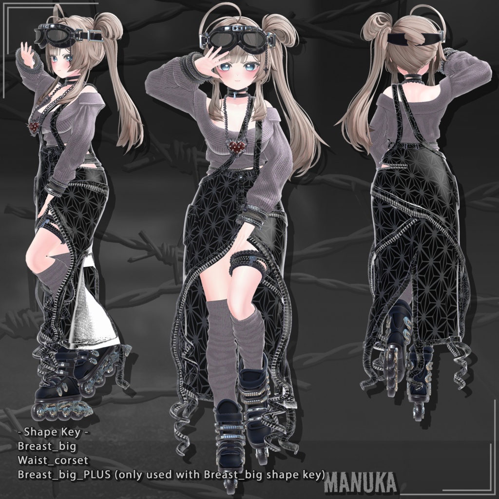 ✨Golden Week SALE✨50%【22対応】 Guilty Heart Street (ギルティハート・ストリート) 【VRChat想定】