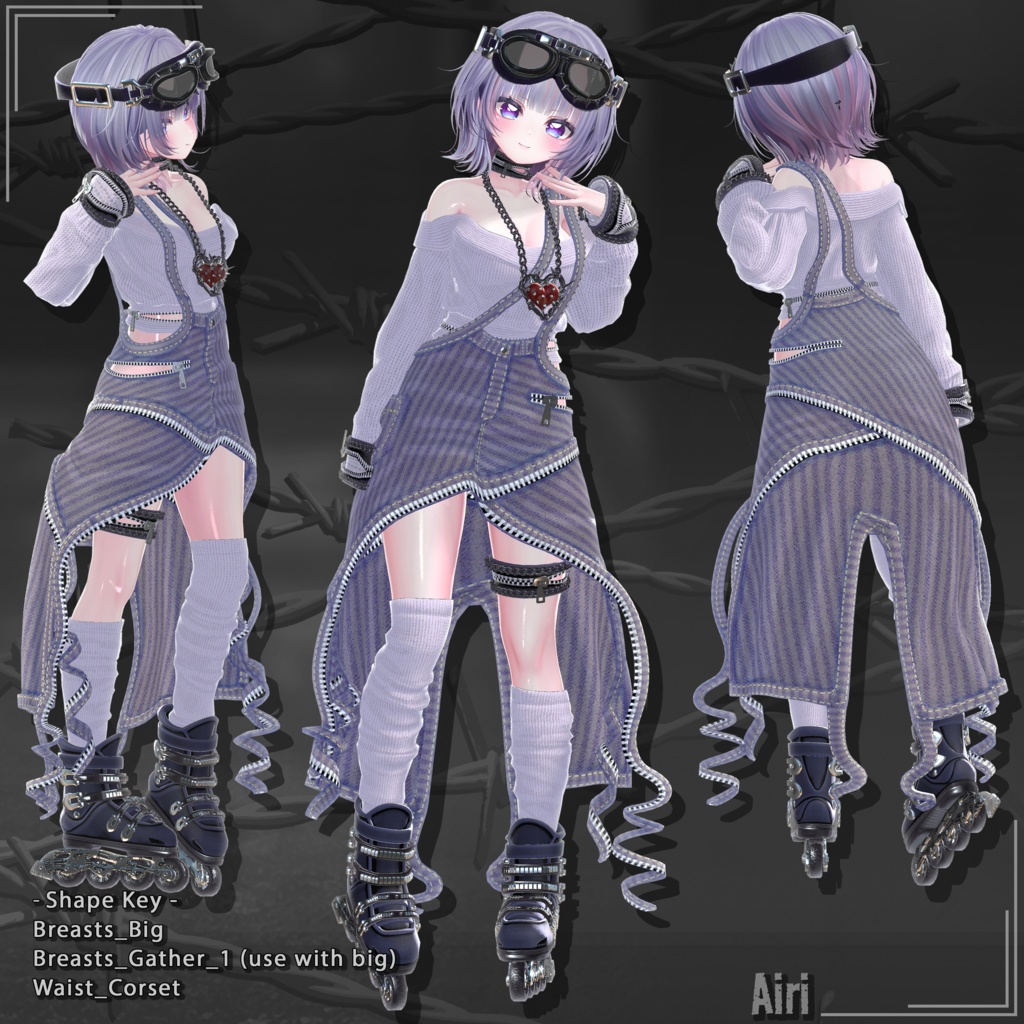 【22対応】 Guilty Heart Street (ギルティハート・ストリート) 【VRChat想定】