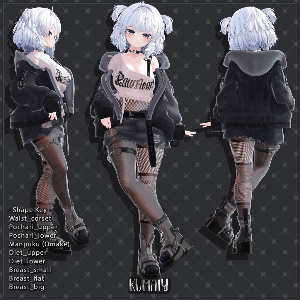 【1対応 五つの衣装】🎉50% セール中🎉Kumaly Pack Clothing Full Pack
