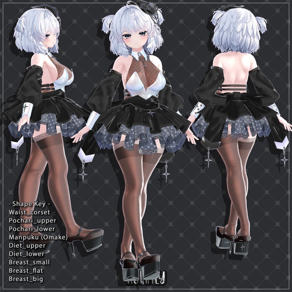 【1対応 五つの衣装】🎉62% セール中🎉Kumaly Pack Clothing Full Pack