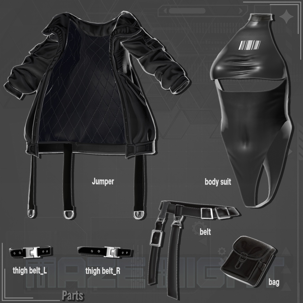 【17対応】 🎉50% セール中🎉Maze Night(メイズナイト) 【VRChat想定】