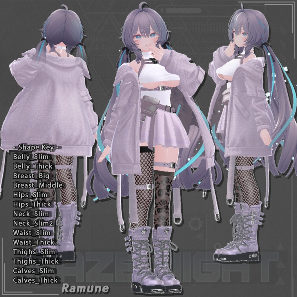 ✨Golden Week SALE✨50%【19対応】 Maze Night(メイズナイト) 【VRChat想定】
