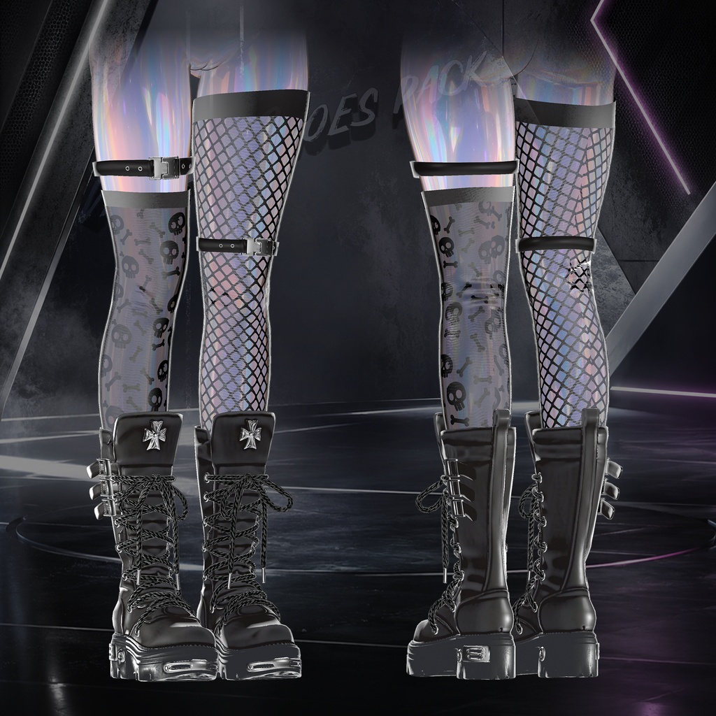 【シューズ5点セット】 🎉70% 1日限定!🎉VTYLE Shoes pack 【VRChat想定】
