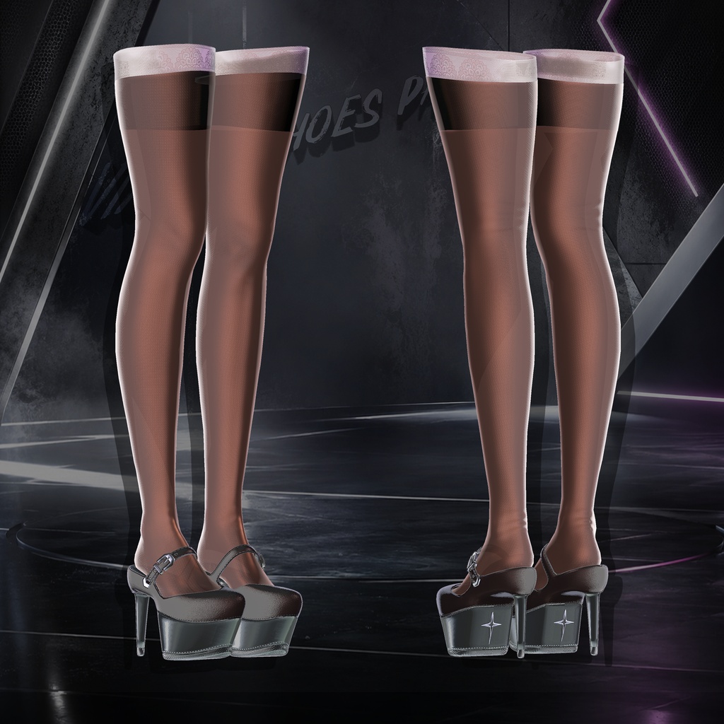 【シューズ5点セット】 🎉70% 1日限定!🎉VTYLE Shoes pack 【VRChat想定】