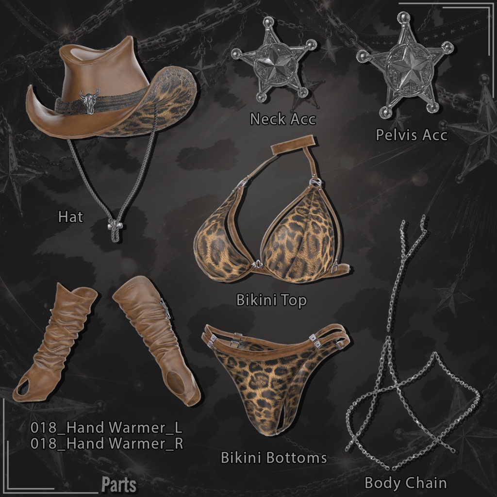 【21対応】 🎉50% セール中🎉Rodeo Belle(ロデオ・ベル) 【VRChat想定】
