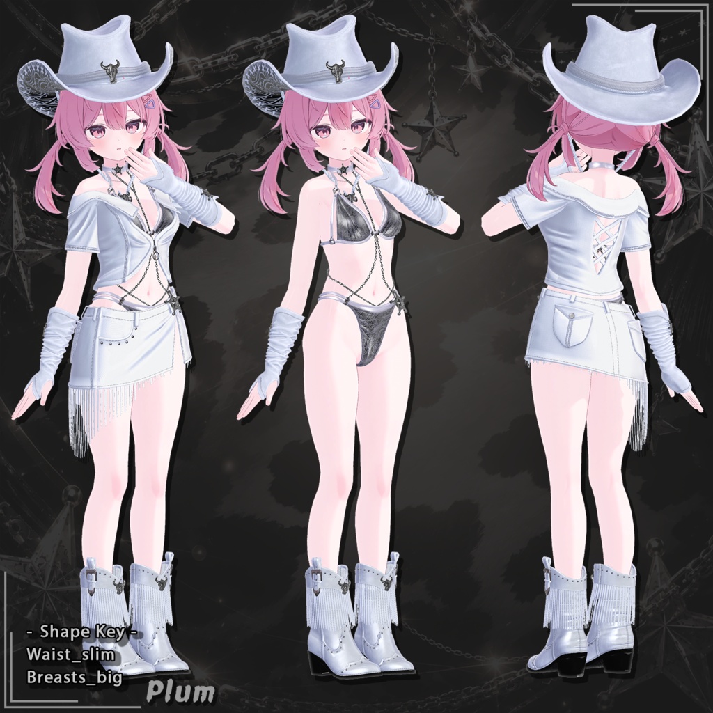 【21対応】 🎉50% セール中🎉Rodeo Belle(ロデオ・ベル) 【VRChat想定】
