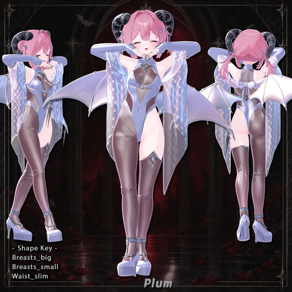 【22対応】 【Finger ACC 0円】🎉50% セール中🎉Devil Heiress(デビルエアレス) 【VRChat想定】
