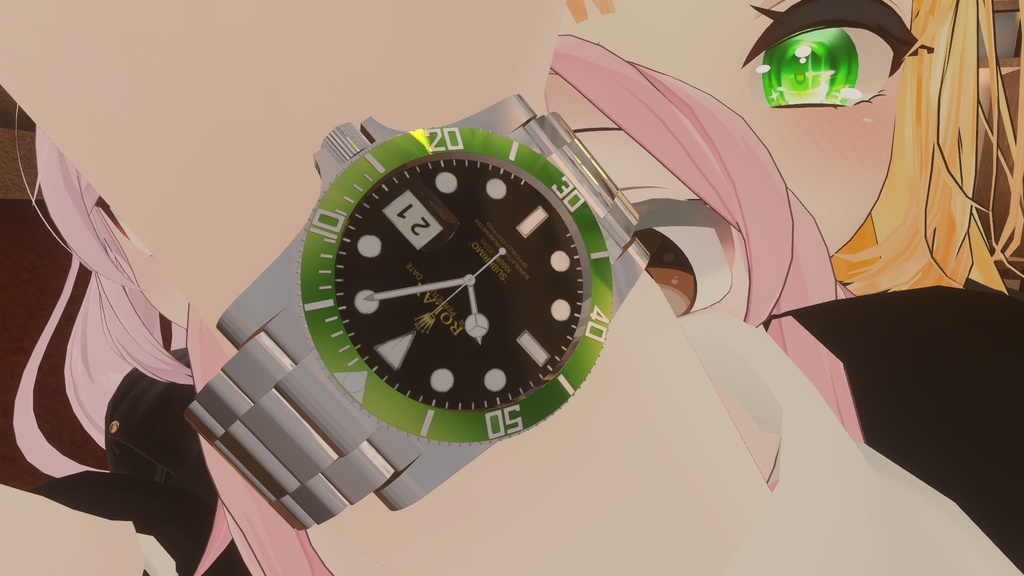 metal watch(腕時計-うでどけい)