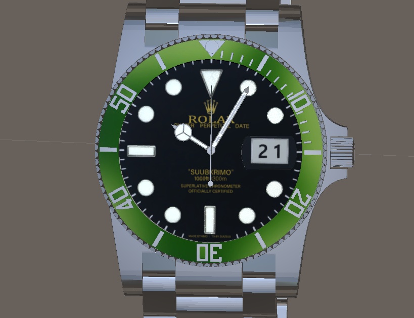 metal watch(腕時計-うでどけい)