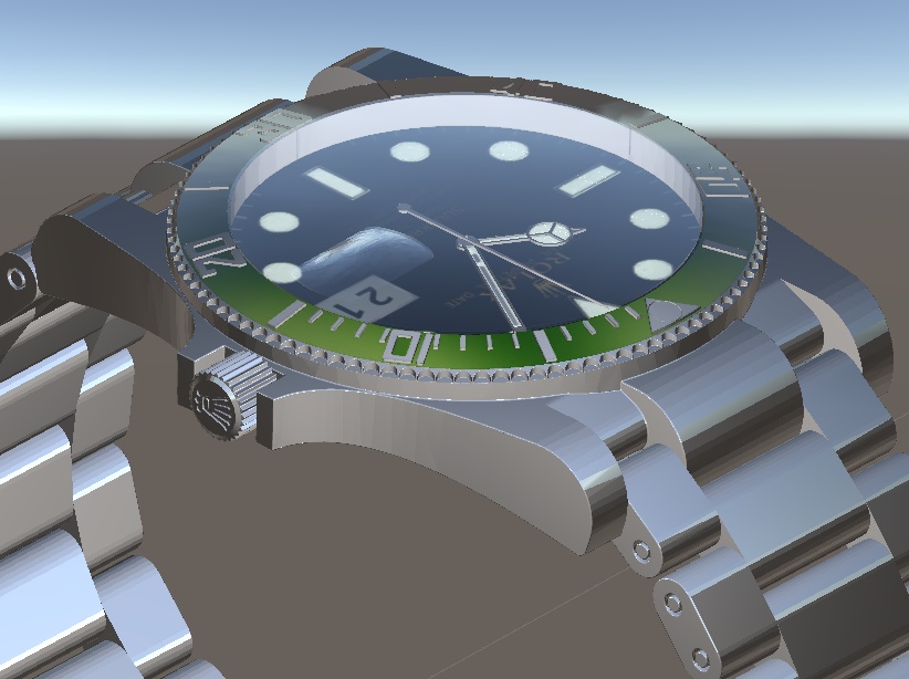 metal watch(腕時計-うでどけい)