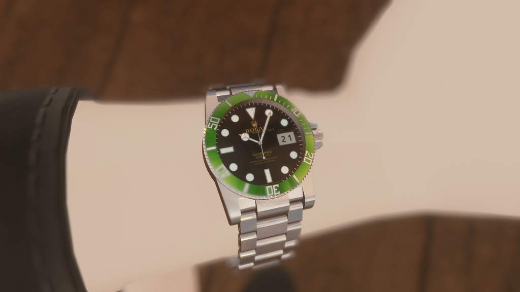 metal watch(腕時計-うでどけい)