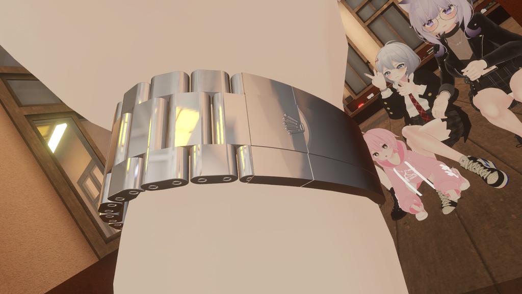 metal watch(腕時計-うでどけい)