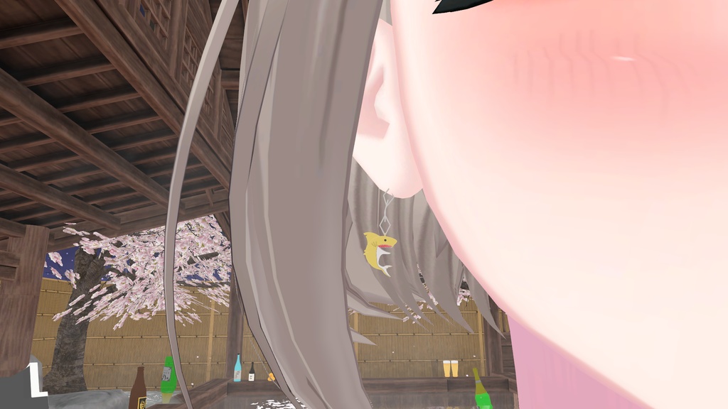 Shark Set(Earring&Ring&Necklace) - サメセット(イヤリング&リング&ネックレス)