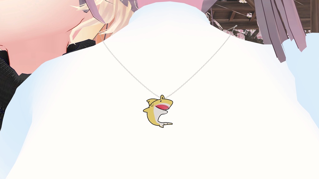 Shark Set(Earring&Ring&Necklace) - サメセット(イヤリング&リング&ネックレス)