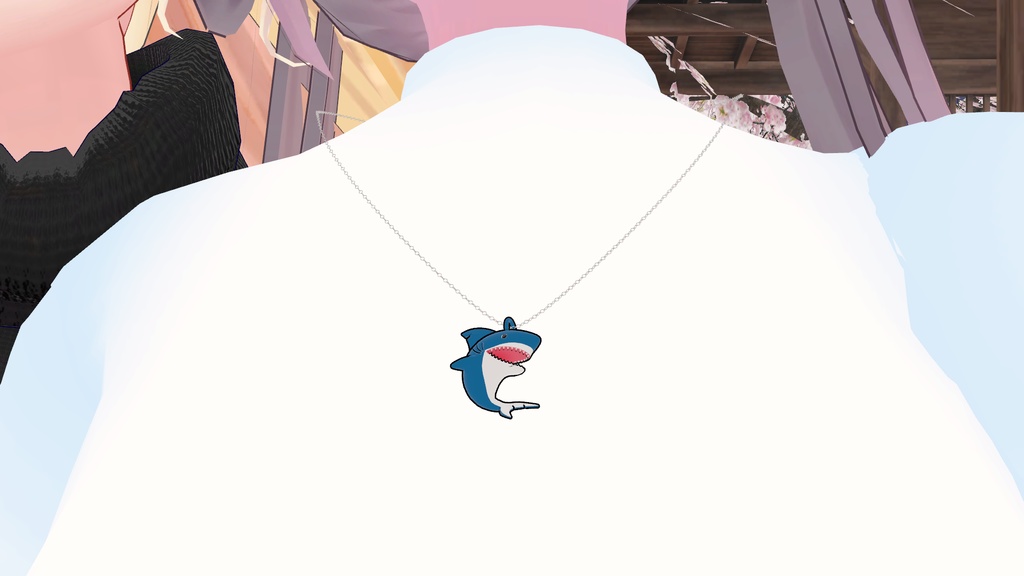 Shark Set(Earring&Ring&Necklace) - サメセット(イヤリング&リング&ネックレス)