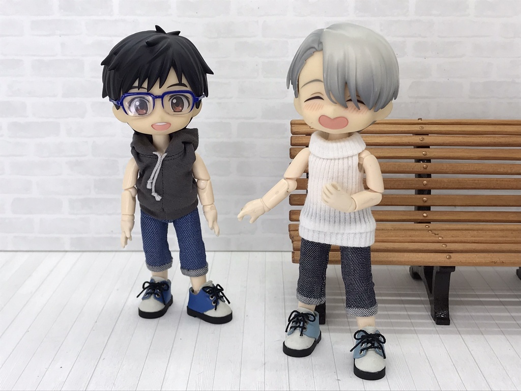 【磁石入】バイカラー靴(踵カラー)