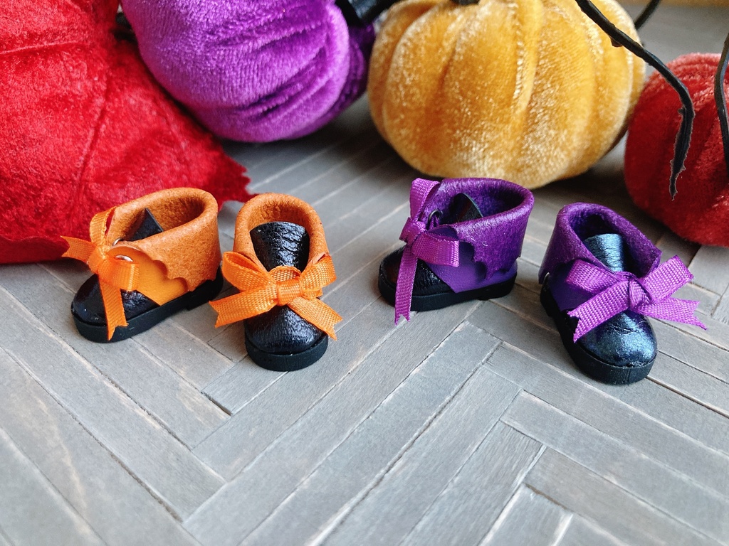 【磁石付】オビツ11サイズ ハロウィンブーツ
