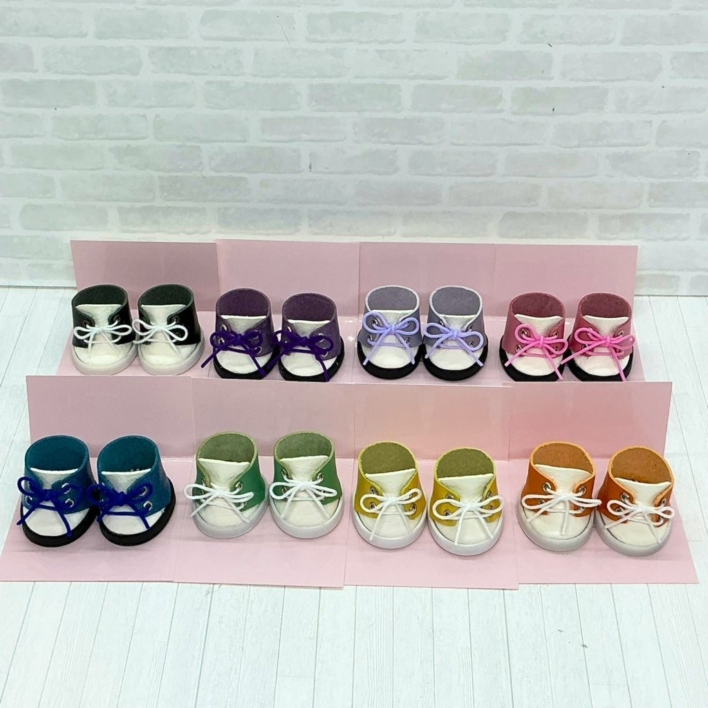【磁石入】ぬいカラー靴15mm