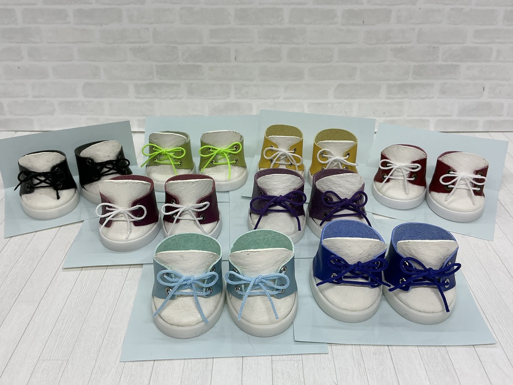 【磁石入】ぬいカラー靴20mm