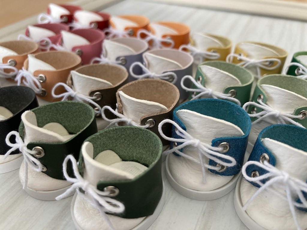 【磁石入】ぬいカラー靴18mm