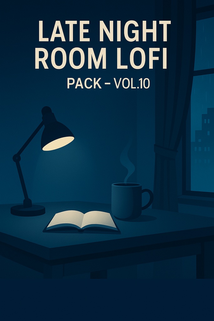 Late Night Room Lofi Pack Vol.10 – Royalty-Free BGM