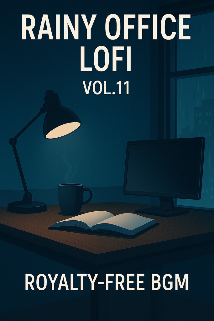 Rainy Office Lofi Vol.11 – Royalty-Free BGM