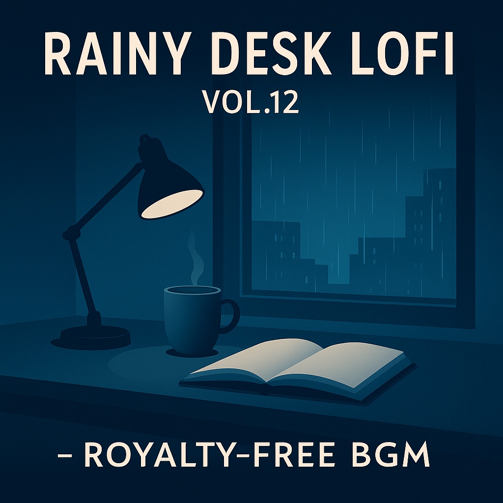 Rainy Desk Lofi Vol.12 – Royalty-Free BGM