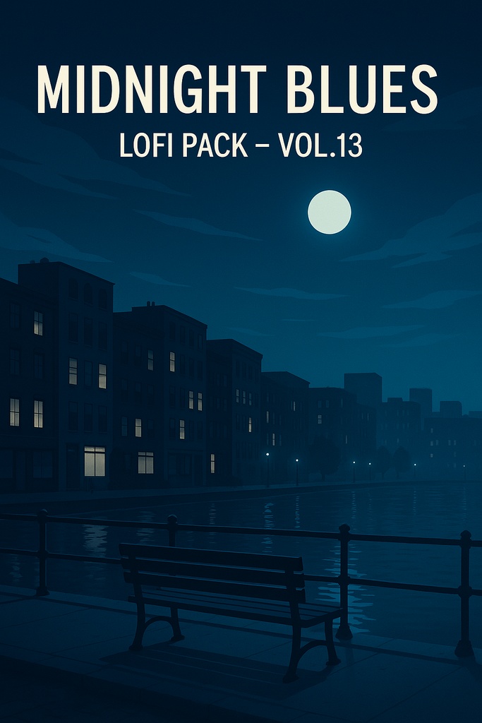 Midnight Blues Lofi Vol.13 – Royalty-Free BGM