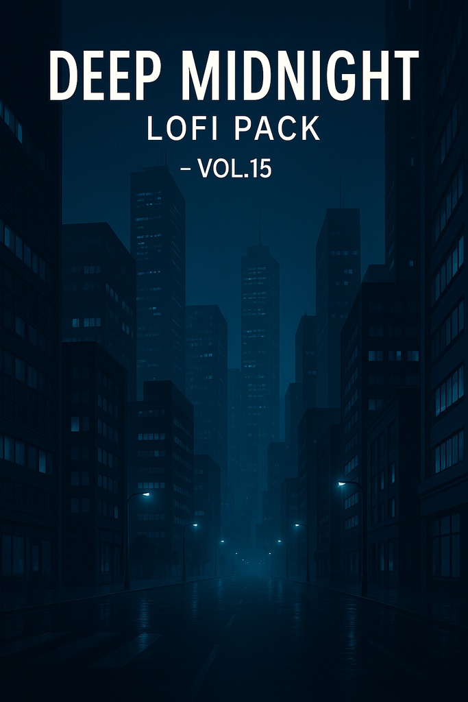 Deep Midnight Lofi Vol.15 – Royalty-Free BGM