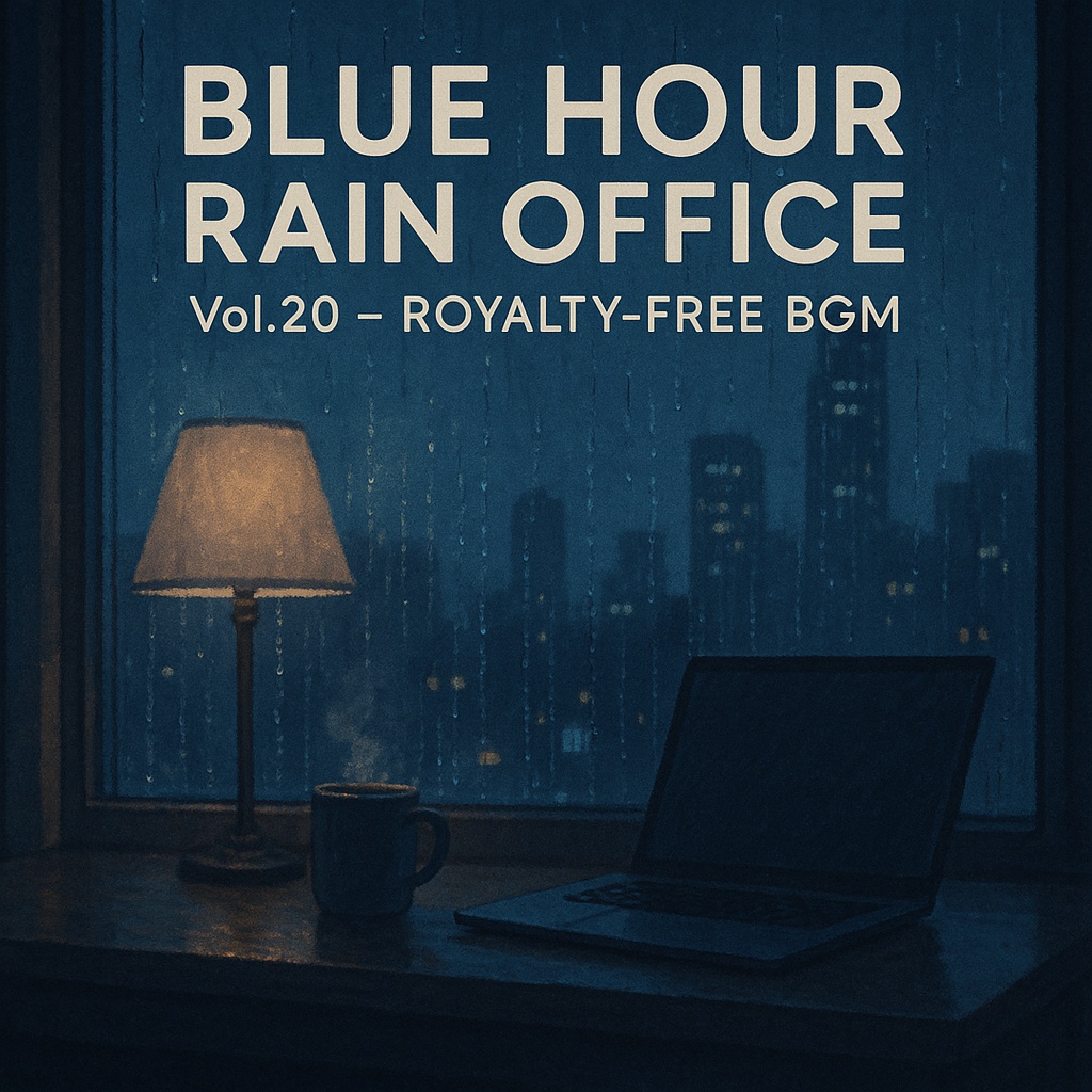 Rainy Office Lofi Vol.20 – Royalty-Free BGM