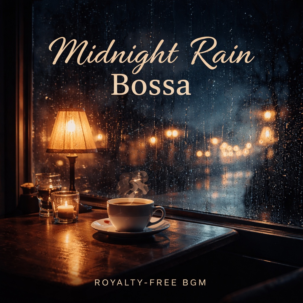 Midnight Rain Bossa – Royalty-Free BGM
