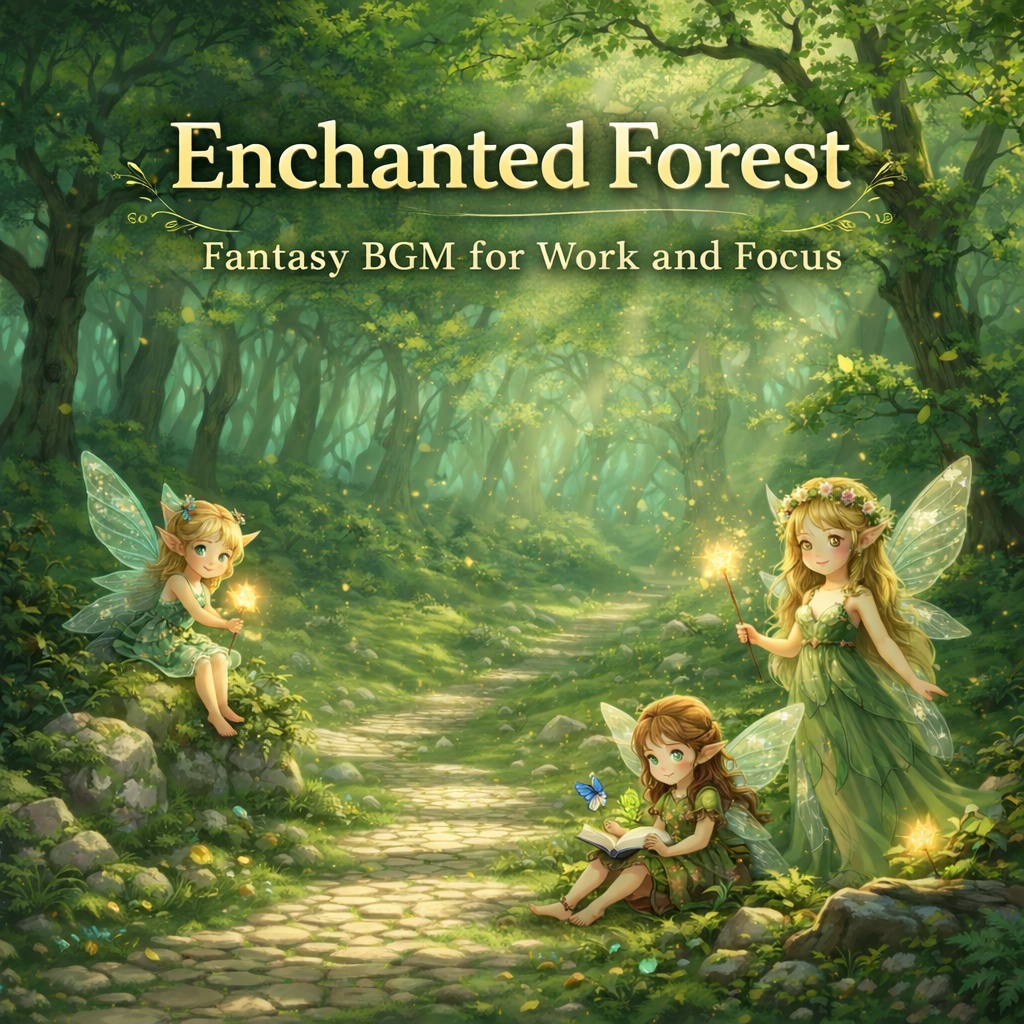 Enchanted Forest – Fantasy BGM for Work & Focus