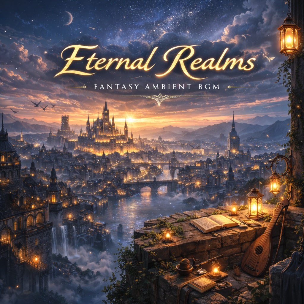 Twilight Kingdom – Fantasy City Ambient BGM