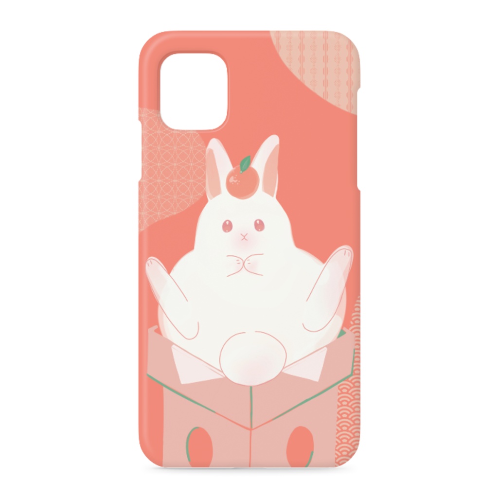 かがみうさぎiPhone11ケース
