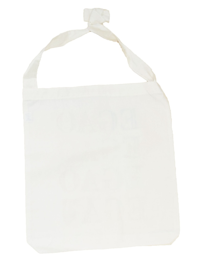 えがおコットンショルダーバッグ