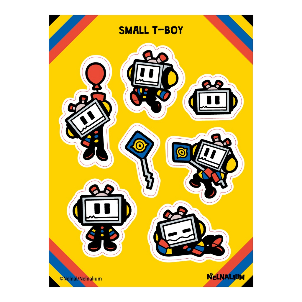 SMALL STICKER-T-boy