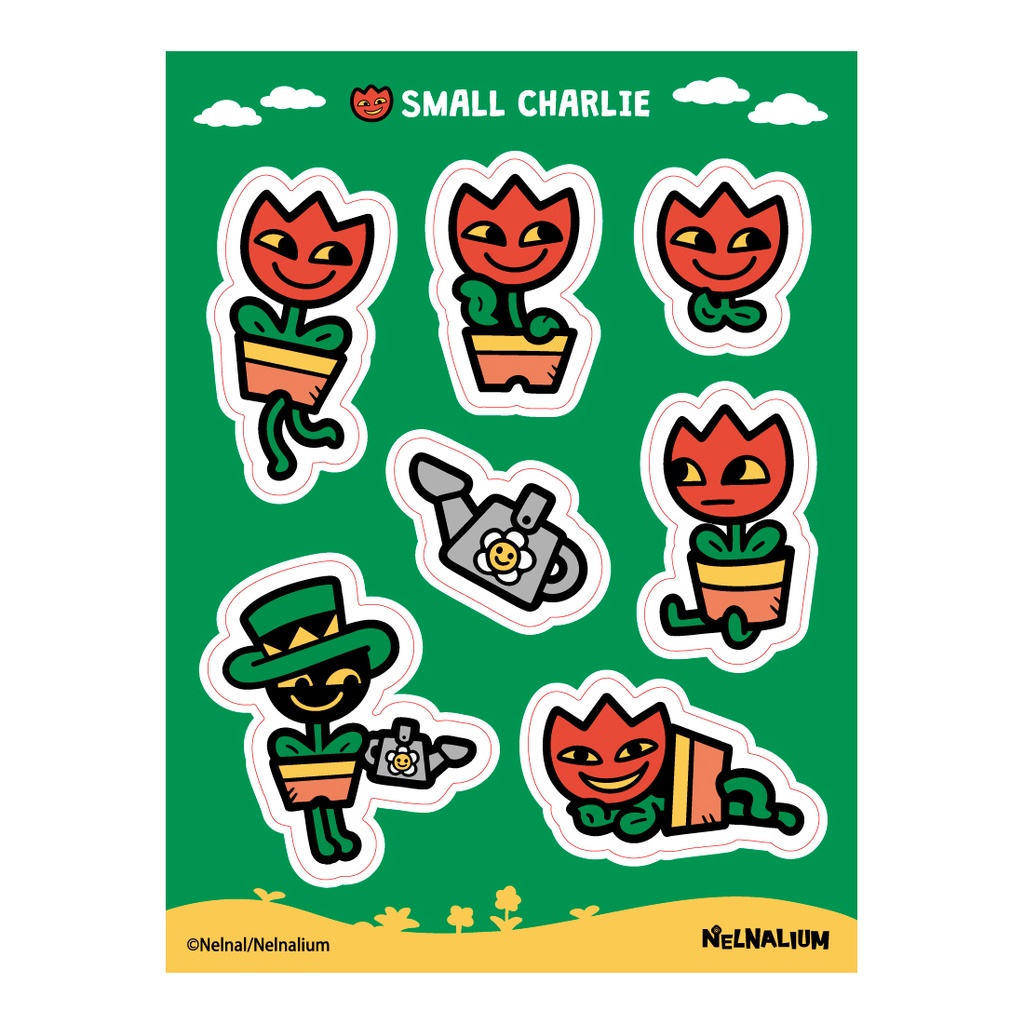 SMALL STICKER-Charlie